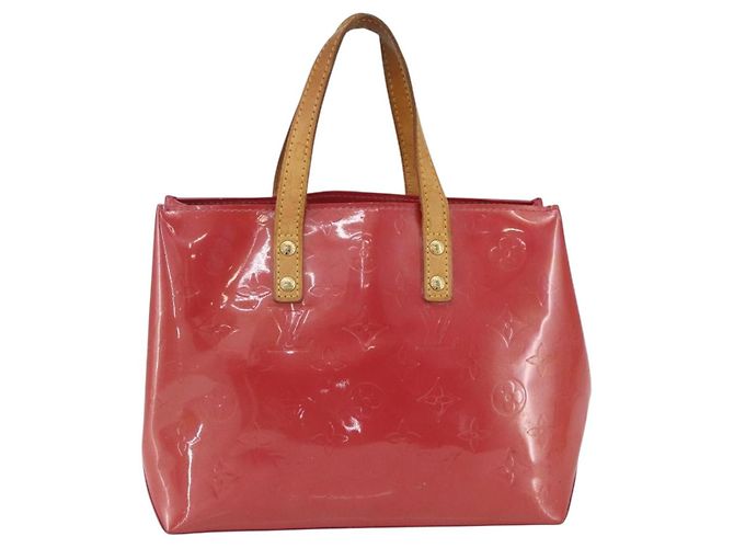 LOUIS VUITTON Borsa a Mano Monogram Vernis Reade PM Fran Boise M9132F LV Auth 160162 - vista 13