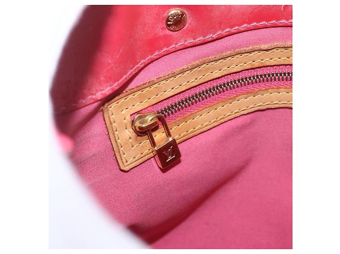 LOUIS VUITTON Borsa a Mano Monogram Vernis Reade PM Fran Boise M9132F LV Auth 160162 - vista 17