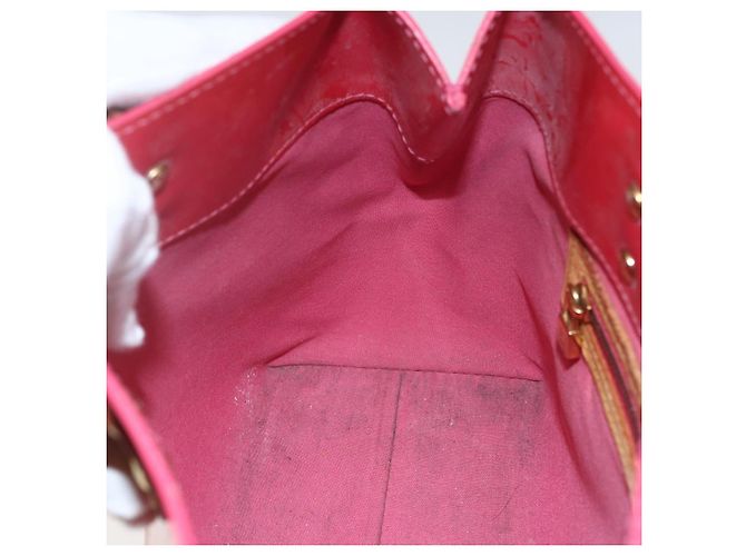 LOUIS VUITTON Borsa a Mano Monogram Vernis Reade PM Fran Boise M9132F LV Auth 160162 - vista 19