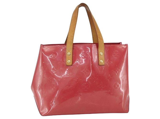 LOUIS VUITTON Borsa a Mano Monogram Vernis Reade PM Fran Boise M9132F LV Auth 160162 - vista 2