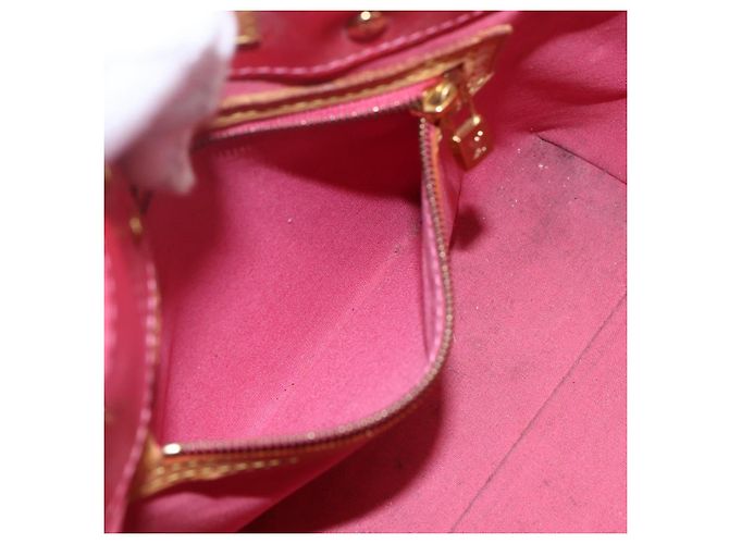 LOUIS VUITTON Borsa a Mano Monogram Vernis Reade PM Fran Boise M9132F LV Auth 160162 - vista 20