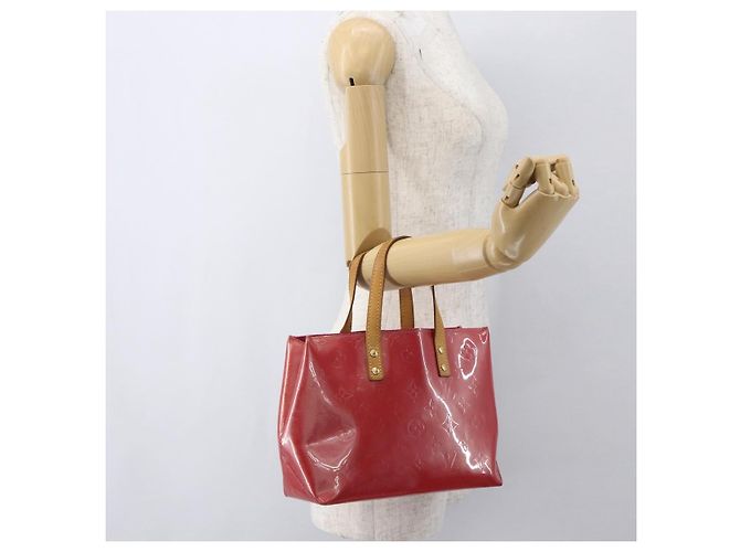 LOUIS VUITTON Borsa a Mano Monogram Vernis Reade PM Fran Boise M9132F LV Auth 160162 - vista 21
