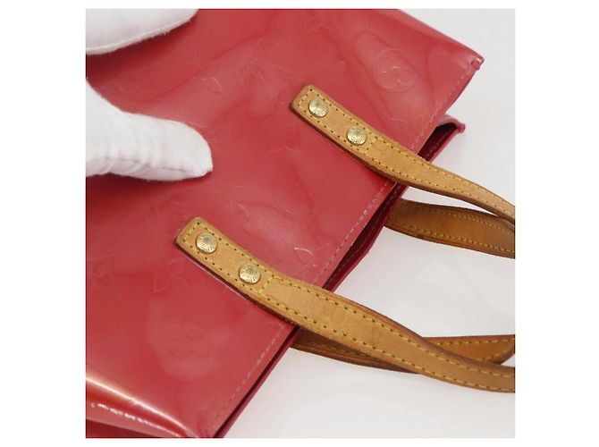 LOUIS VUITTON Borsa a Mano Monogram Vernis Reade PM Fran Boise M9132F LV Auth 160162 - vista 6