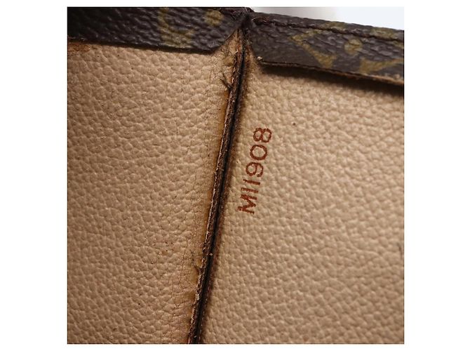 LOUIS VUITTON Borsa Sac Plat Monogram M51140 LV Auth am10353 Monogramma - vista 12