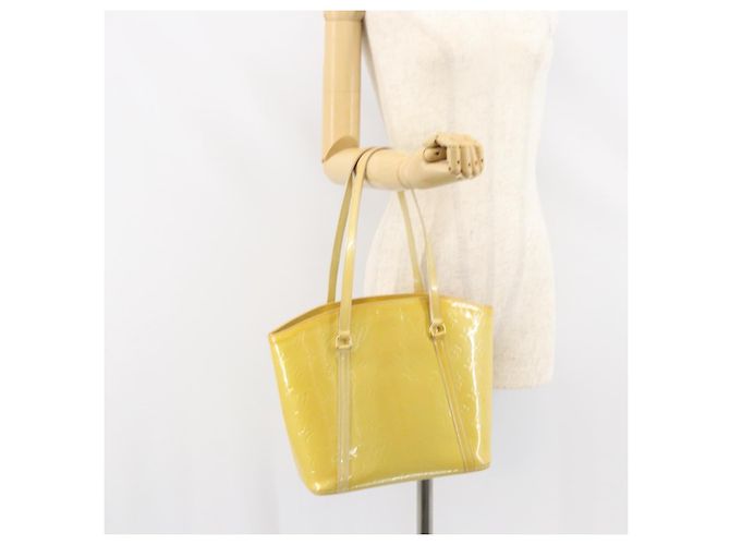 LOUIS VUITTON Borsa Tote Avalon MM Monogram Vernis Broncorail M91743 Auth gh1576 - vista 22