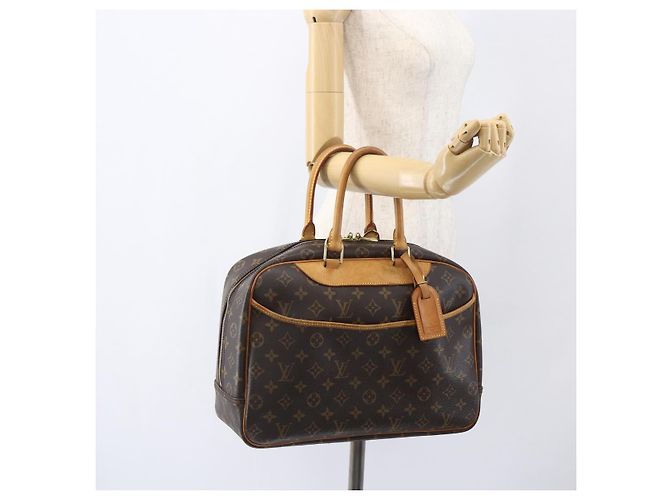 LOUIS VUITTON Monogram Deauville Handtasche M47270 LV Auth 159521 Monogramm - Ansicht 26