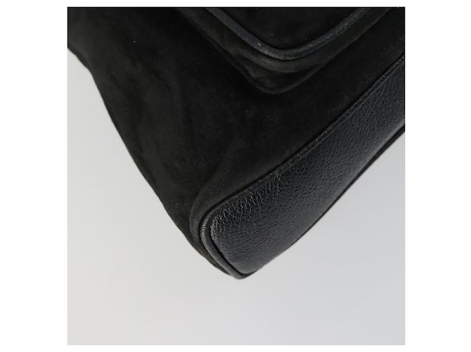 Zaino in Pelle Gucci Bamboo Nero Oro 003 2058 0030 Auth 156416 - vista 16