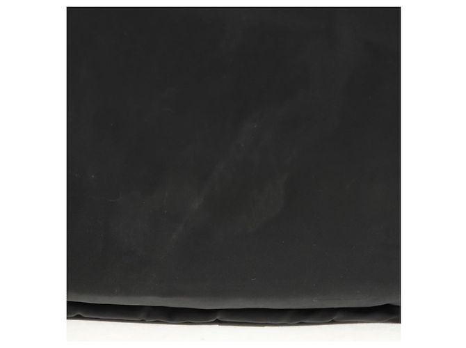 PRADA Borsa a mano in nylon pelle nera argento autentica bs32080 Nero - vista 3