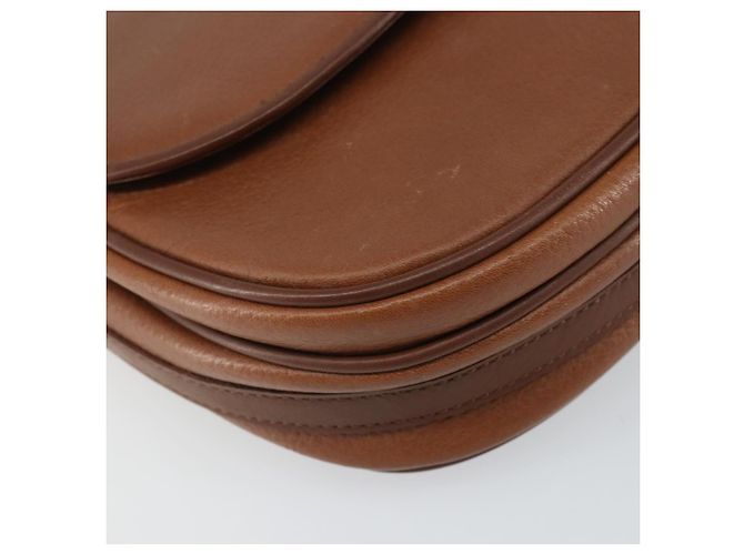 Autre Marque Borsa a Spalla Burberrys in Pelle Marrone Oro Auth BA9317 D'oro - vista 14