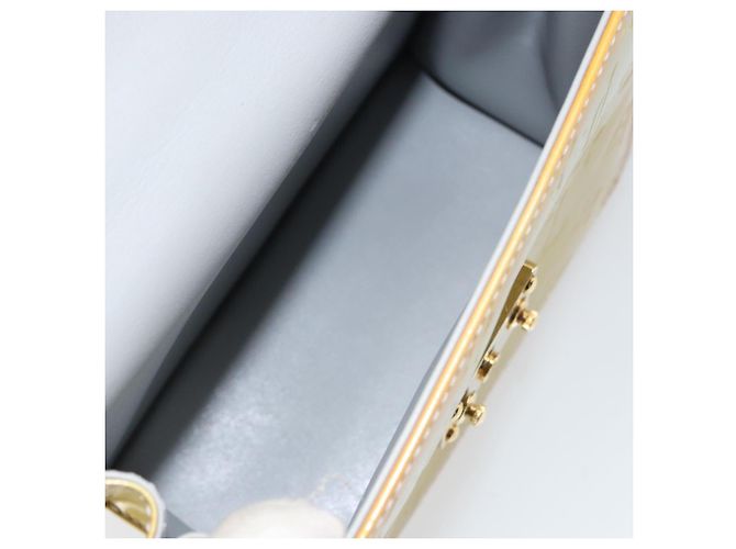LOUIS VUITTON Borsa a mano Spring Street Monogram Vernis Grigio M91029 LV Auth gh1569 - vista 11