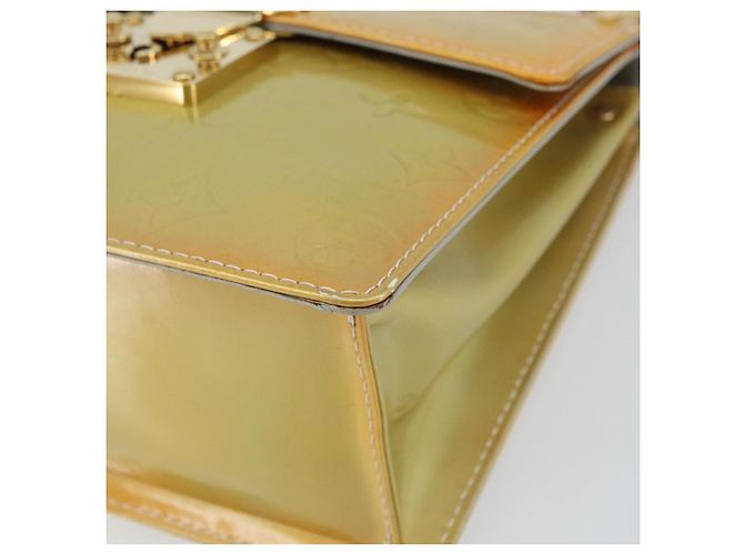 LOUIS VUITTON Borsa a mano Spring Street Monogram Vernis Grigio M91029 LV Auth gh1569 - vista 14