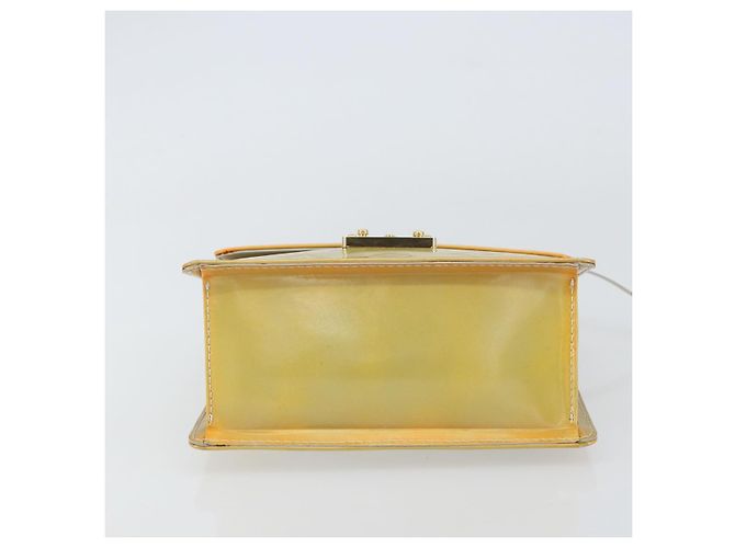 LOUIS VUITTON Borsa a mano Spring Street Monogram Vernis Grigio M91029 LV Auth gh1569 - vista 5