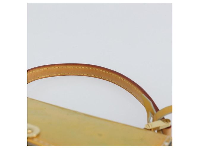 LOUIS VUITTON Borsa a mano Spring Street Monogram Vernis Grigio M91029 LV Auth gh1569 - vista 8