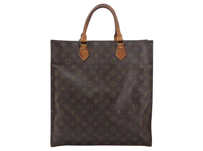 LOUIS VUITTON Borsa Sac Plat Monogram M51140 LV Auth gh1604 Monogramma - vista 13