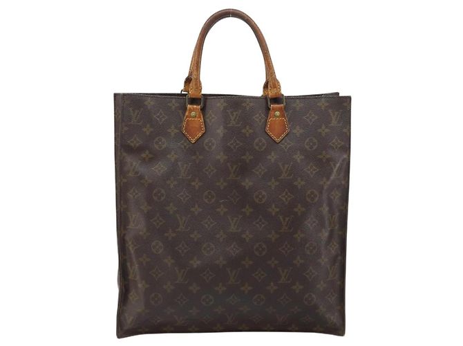 LOUIS VUITTON Borsa Sac Plat Monogram M51140 LV Auth gh1604 Monogramma - vista 2