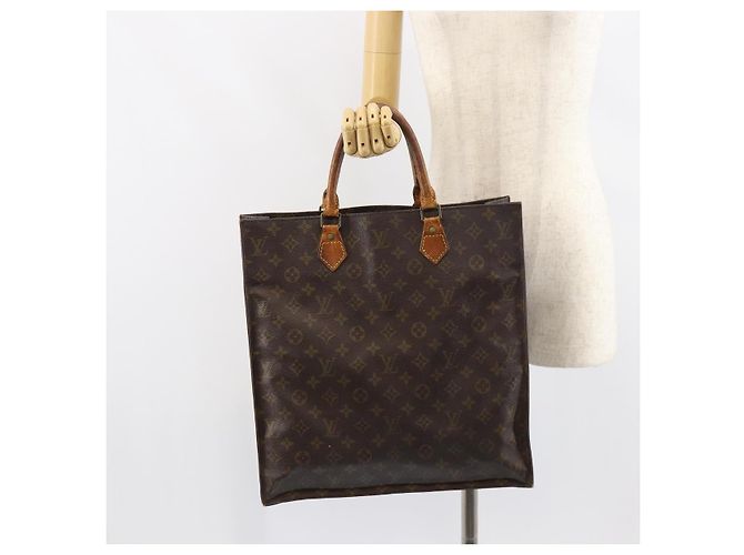 LOUIS VUITTON Borsa Sac Plat Monogram M51140 LV Auth gh1604 Monogramma - vista 20