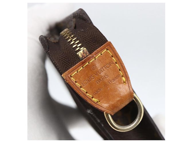 Bucket LOUIS VUITTON Monogramma Secchiello PM Pochette Accessorio LV Auth 160083 - vista 8