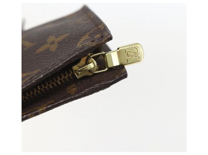 Bucket LOUIS VUITTON Monogramma Secchiello PM Pochette Accessorio LV Auth 160083 - vista 9