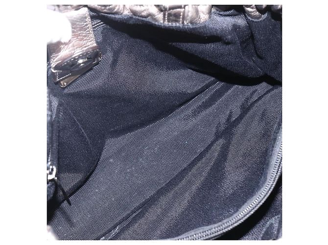Borsa a mano Vala in pelle dorata Salvatore Ferragamo Auth 159256 - vista 11