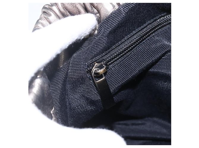 Borsa a mano Vala in pelle dorata Salvatore Ferragamo Auth 159256 - vista 18