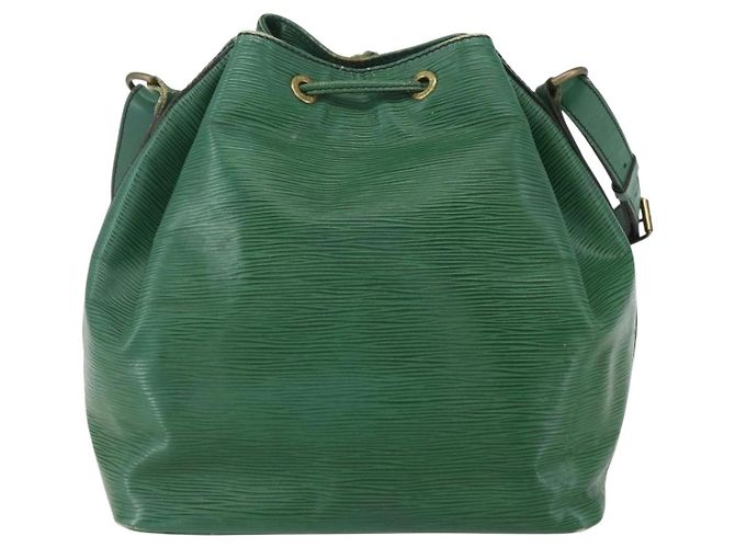 Noe LOUIS VUITTON Borsa a Spalla Petit Noé Epi Verde M44104 LV Auth 159386 - vista 2