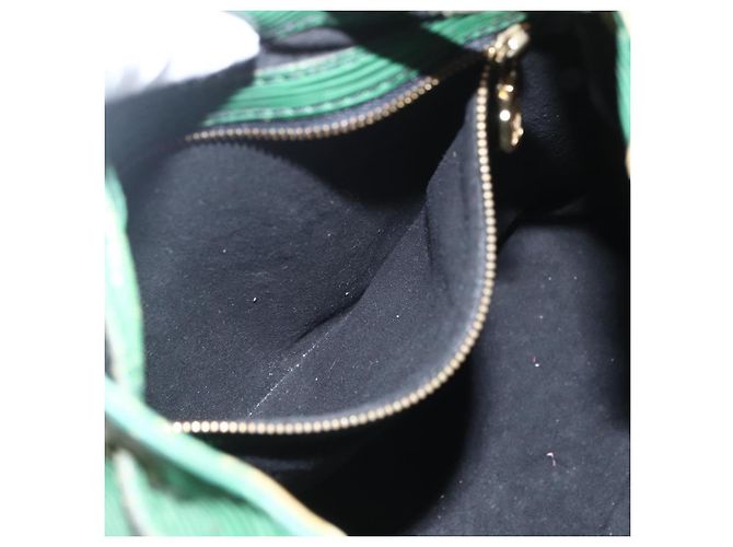 Noe LOUIS VUITTON Borsa a Spalla Petit Noé Epi Verde M44104 LV Auth 159386 - vista 20