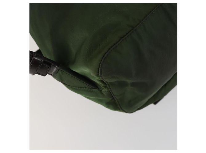 PRADA Rucksack aus Nylon grün silber authentisch 157224 - Ansicht 19