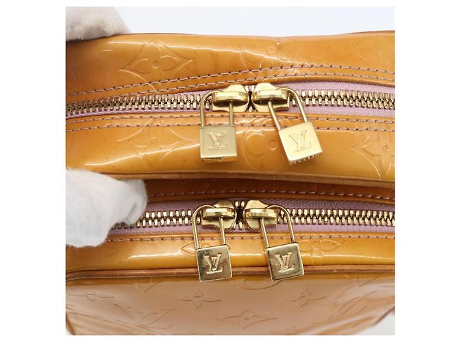 LOUIS VUITTON Borsa Wooster Monogram Vernis Rosa Marshmallow M91037 LV Auth 159222 - vista 10