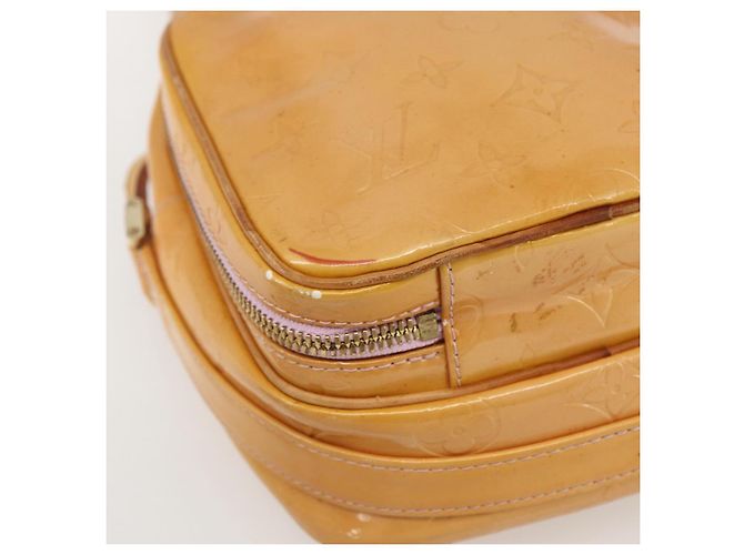 LOUIS VUITTON Borsa Wooster Monogram Vernis Rosa Marshmallow M91037 LV Auth 159222 - vista 14