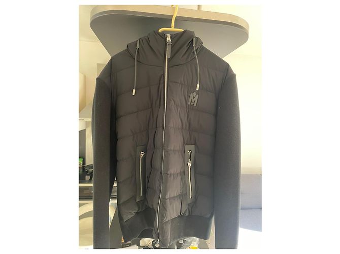 Giacca ibrida Mackage Andrew-Z nera con cappuccio Nero - vista 2