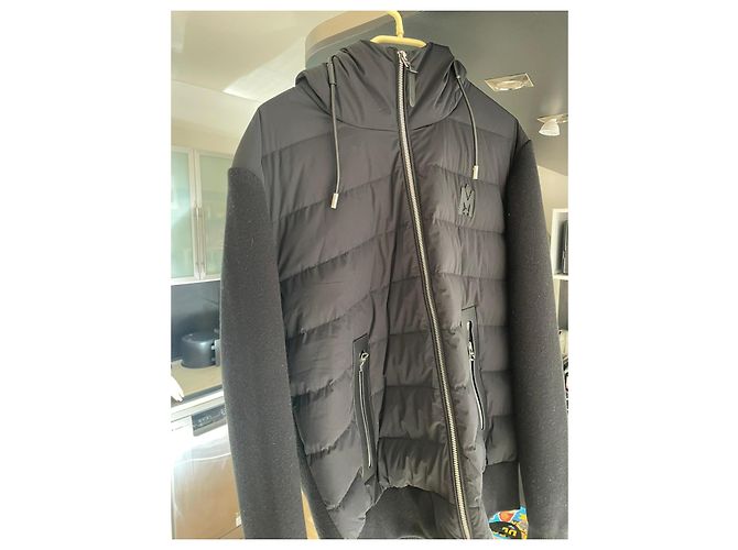 Giacca ibrida Mackage Andrew-Z nera con cappuccio Nero - vista 3