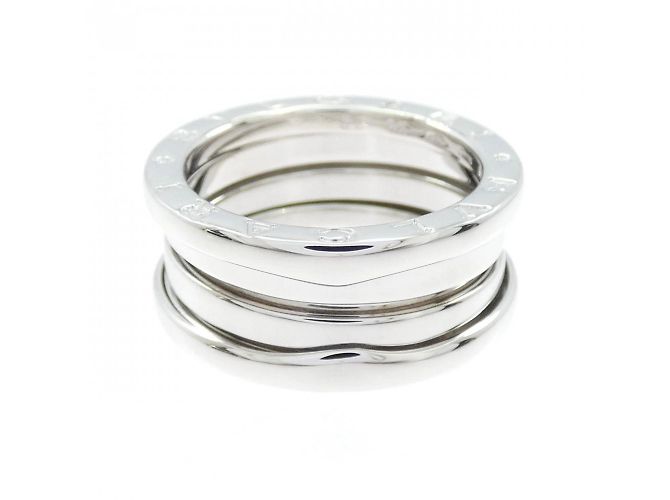 Bulgari Anello B.zero1 3 bande in oro bianco Bvlgari D'oro - vista 2