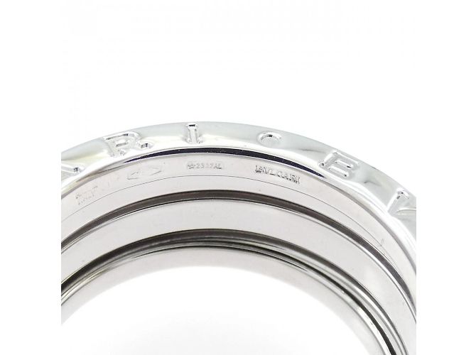 Bulgari Anello B.zero1 3 bande in oro bianco Bvlgari D'oro - vista 3