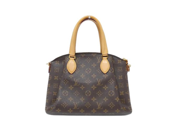 Borsa Louis Vuitton Monogram Rivoli PM Marrone - vista 2