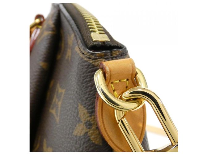 Borsa Louis Vuitton Monogram Rivoli PM Marrone - vista 6