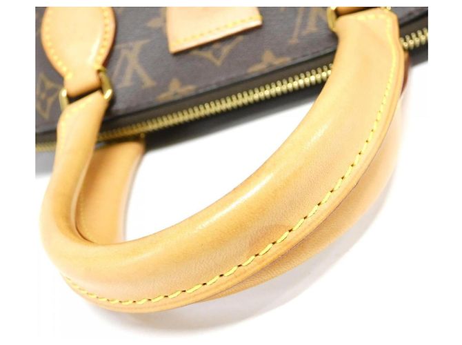 Borsa Louis Vuitton Monogram Rivoli PM Marrone - vista 7