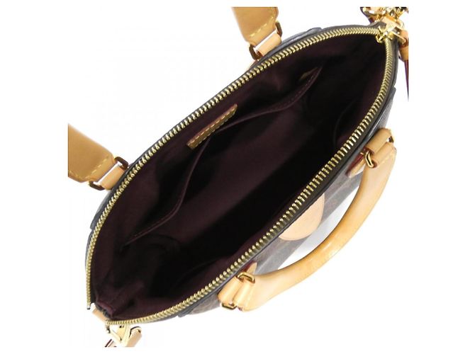 Borsa Louis Vuitton Monogram Rivoli PM Marrone - vista 8