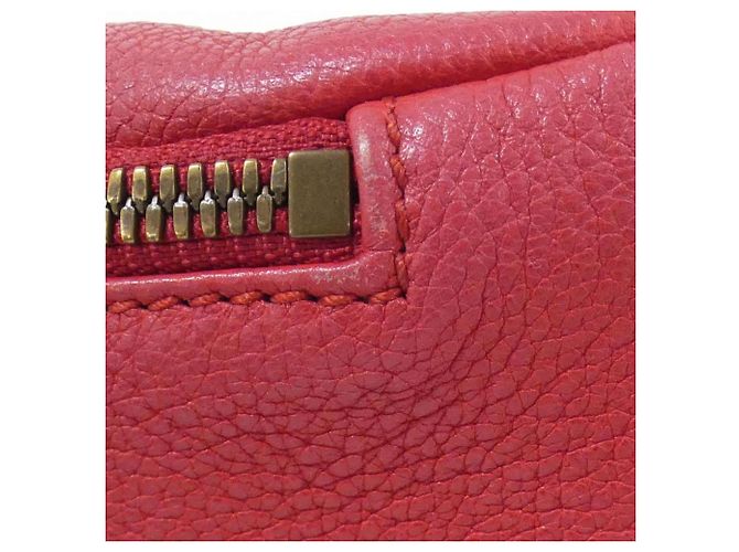 Marsupio in pelle rossa Gucci Rosso - vista 7