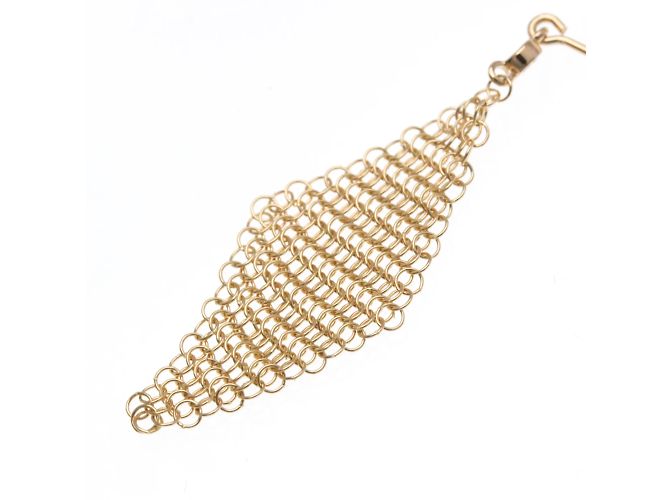 Tiffany & Co Orecchini a goccia in diamante a rete Elsa Peretti di Tiffany D'oro - vista 7