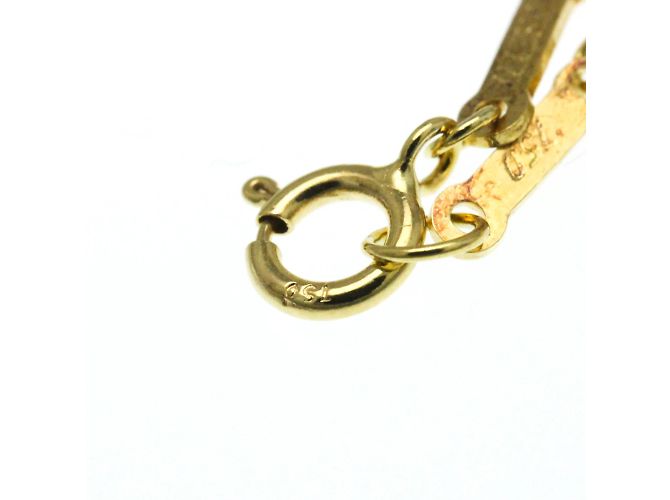 Tiffany & Co Colar Tiffany Leaf Fin em Ouro Amarelo (18K) Dourado - vista 14