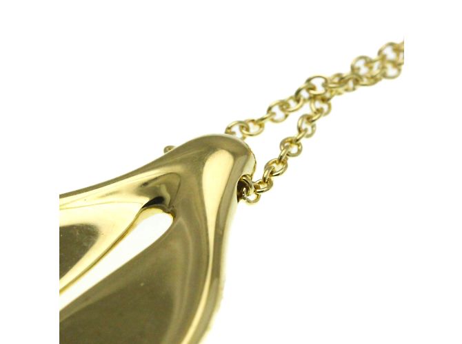 Tiffany & Co Colar Tiffany Leaf Fin em Ouro Amarelo (18K) Dourado - vista 8