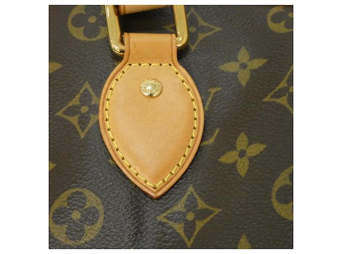 Borsa Louis Vuitton Monogram Palermo PM Marrone - vista 4