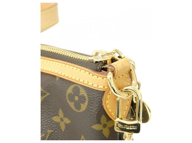 Borsa Louis Vuitton Monogram Palermo PM Marrone - vista 5