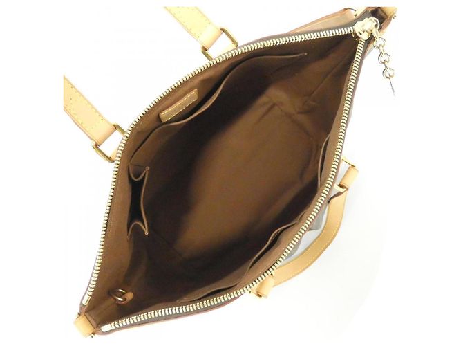 Borsa Louis Vuitton Monogram Palermo PM Marrone - vista 7