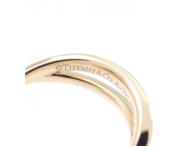 Tiffany & Co Anello Stretto Tiffany X 0,08CT D'oro - vista 4