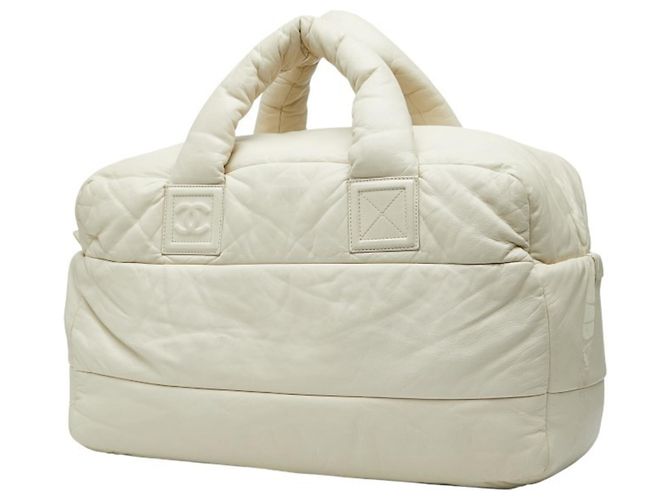 Borsa Boston Coco Cocoon di Chanel Bianco Crudo - vista 2