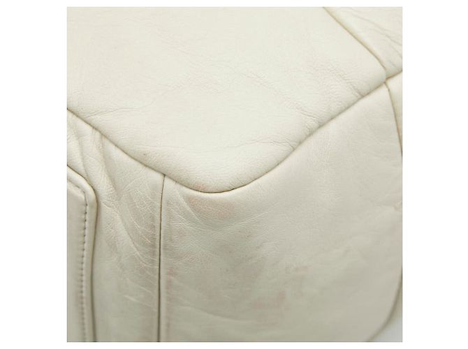 Borsa Boston Coco Cocoon di Chanel Bianco Crudo - vista 6