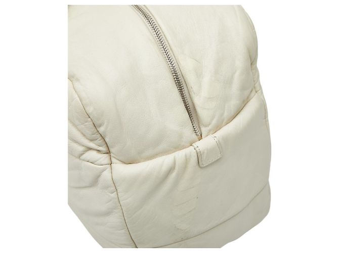 Borsa Boston Coco Cocoon di Chanel Bianco Crudo - vista 8