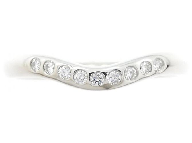 Tiffany & Co Tiffany Curved 9P Diamantring - Ansicht 2