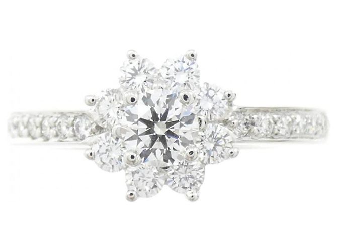 Tiffany & Co Anello Tiffany Flora in Platino - vista 2